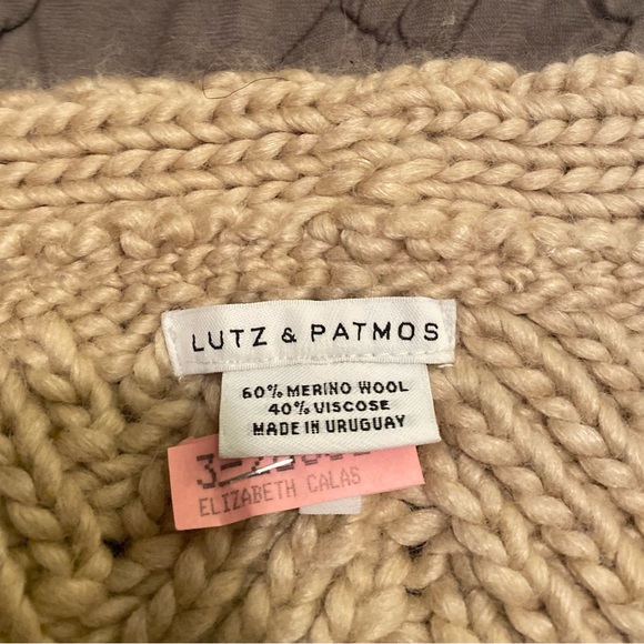 Lutz and Patmos thick wool blend sweater Large - Picture 2 of 6
